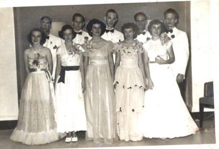 Prom night at Rice Hotel, 1950