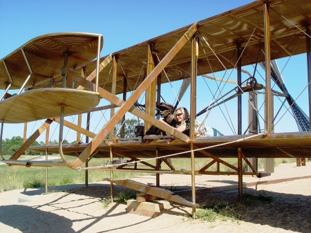 Bonney & Wilber at Kill Devil Hill, Kitty Hawk