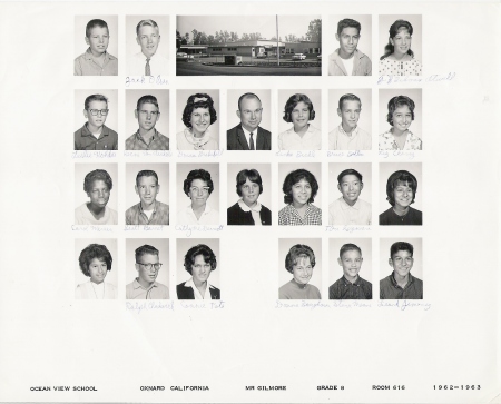 Ocean View School 1962-1963