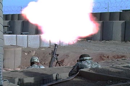 mortar launch