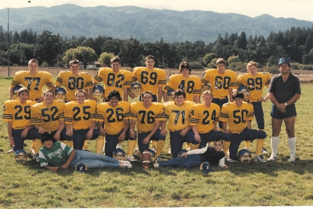 LHS Football Team 1985