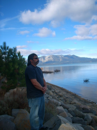 My husband, Joe in Lake Tahoe