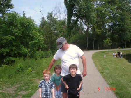 Papa & grandkids