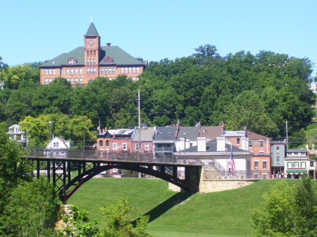 View of Glena from Grant Park, Galena IL
