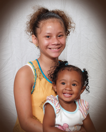 grand babies arianna&shantoria