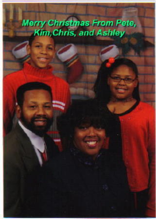 My brother Roland, wife Kim, Chris, Ashley