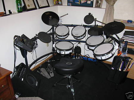 My drum set Roland td12