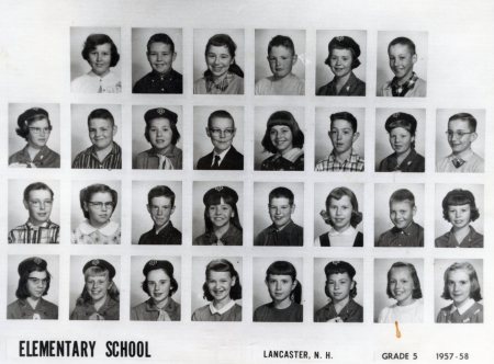Grade 5 - 1957-58 - Class of 1965