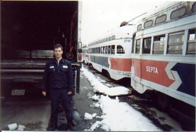 Me and Septa...Luzerne Depot 2001.