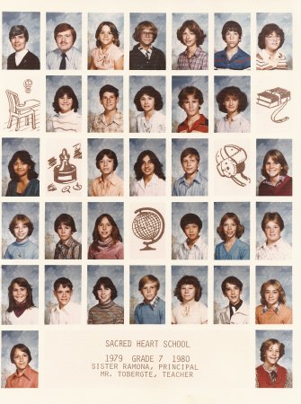 1979-1980 Sacred Heart Grade 7