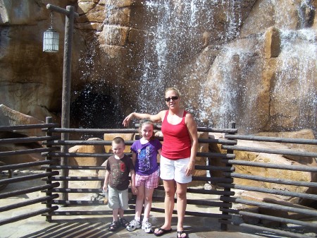 Me and my kids in Florida