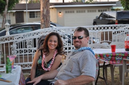 Mita & Alvin at a friend's party