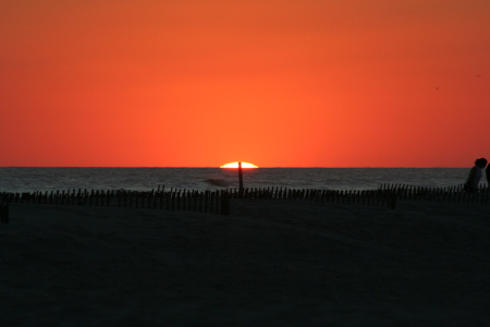 Sunset at the beach