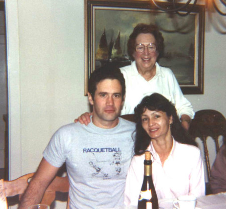 Frances and I with Edith Forbes 1989