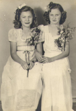 Peggy Poole and Betty Rogers