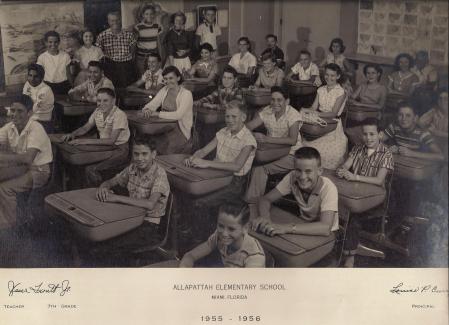 Allappattah Elem School  Class of 1956