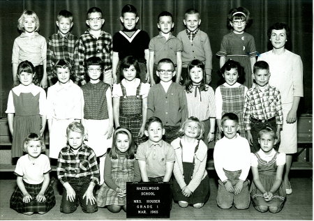Class of 1965 1st Grade  Mrs. Virginia Houser