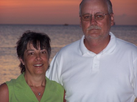 My wife Sue and I in Aruba in 2006