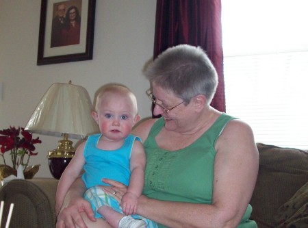 Me with granddaughter-April 2009