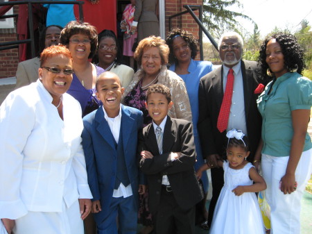 Easter Sunday at Shiloh AME Zion Church