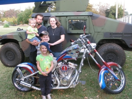 Thomas, Sherri, and grandchildren