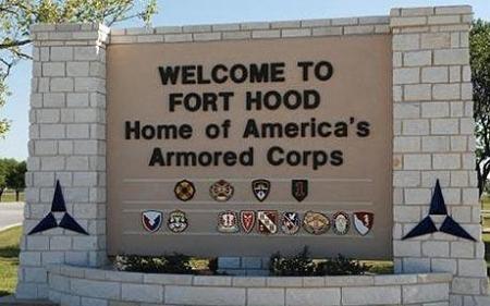 Ft Hood Texas, Main entrance