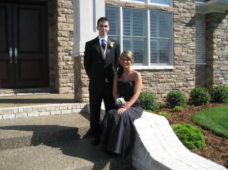My sons prom date 2009