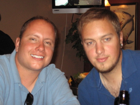 Two of my sons - Jeff and Justin