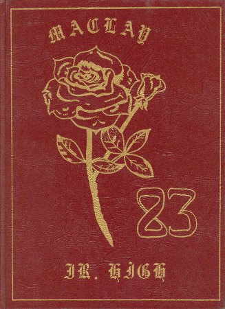 1983 Maclay yearbook cover