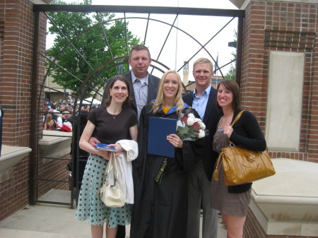 Megan's graduation