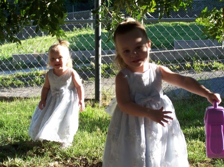 My 1st and 2nd oldest Grandaughters