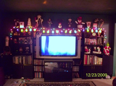 My Home X-Mas 2009 (Entertainment Ctr. Lights)