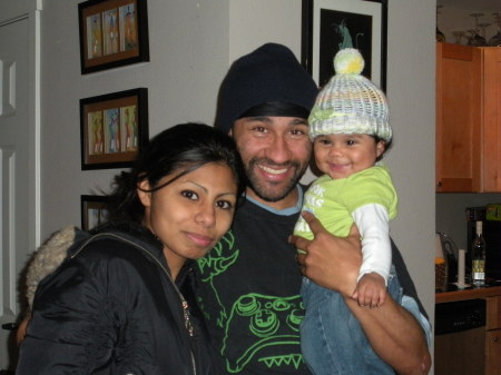 Lamar (Angela's oldest) Perla & baby Kharma