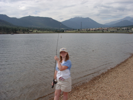 My daughters first fish