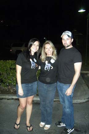 me with two of my kids in L.A.