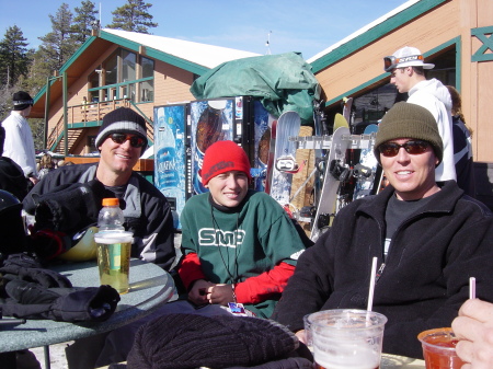 My brother Paul, My nephew Glenn, and Me