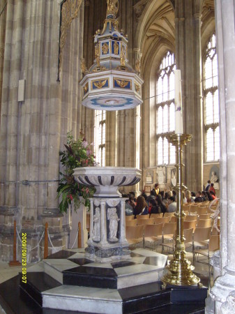 Canterbury Cathedral Baptismal Font