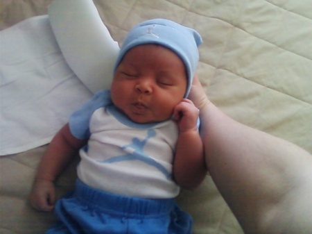 My grandson (Antonio jr.)