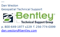 Bentley Systems Technical Support