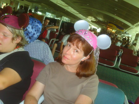 Brandi with Minnie Mouse ears