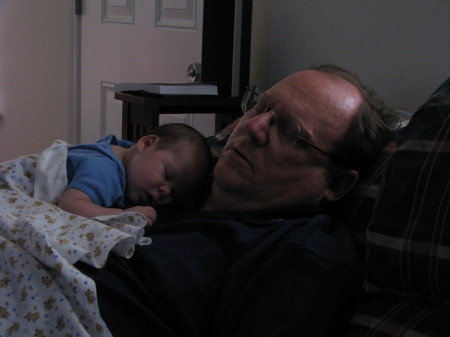 Two Daniels taking a nap