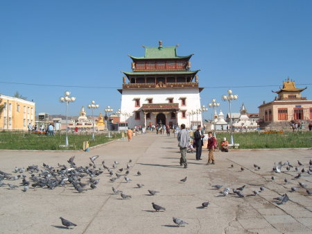 Hall of the great buddha, Ulaan Bataar