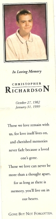 christopher darwin richardson