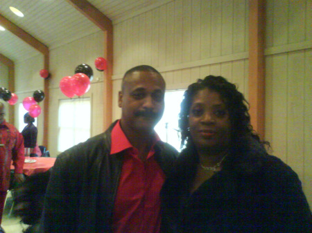 Derrick Wilson and wife