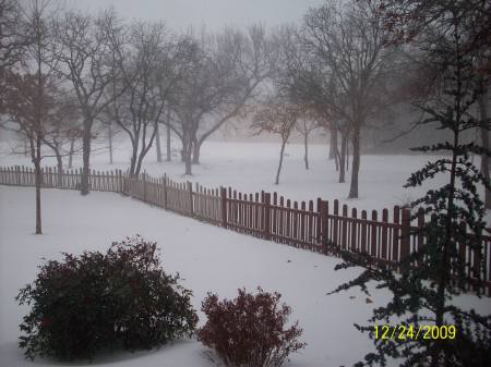 Christmas Eve Snow Storm - Edmond, OK