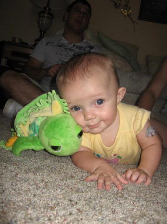 Kynslie & her Turtle