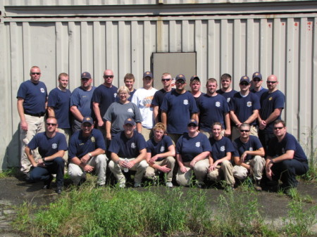 New Volunteer Recruits & GCFD Fire Instructors
