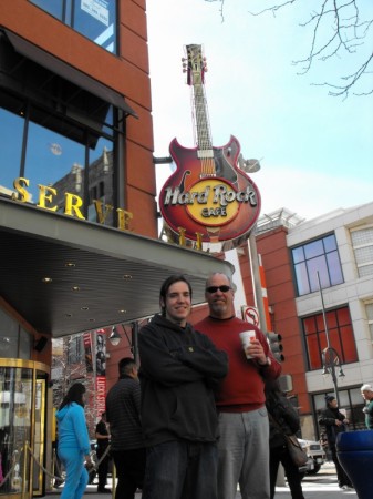Addison and i at the hard rock in denver