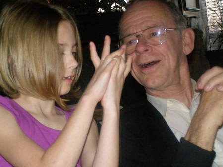 Papa and Granddaughter