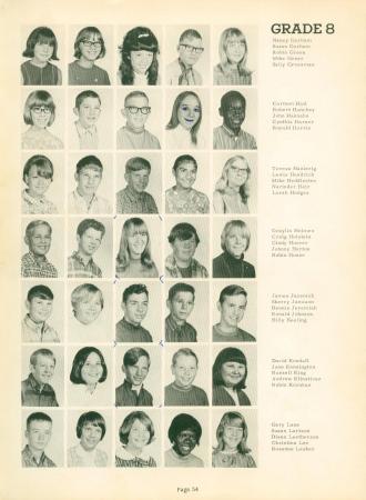 8th Grade Gor - Lea  Yuba Gardens 1968-69